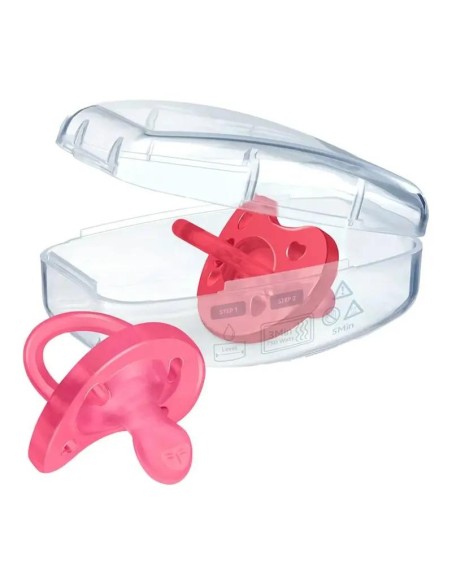Chicco Chupete Physioforma Soft Rosa 16-36M, 2 unidades