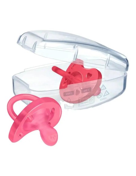 Chicco Chupete Physioforma Soft,Rosa 16-36M, 1 unidad