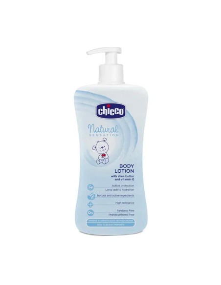 Chicco Crema Corporal Natural Sensation 500Ml 0M+