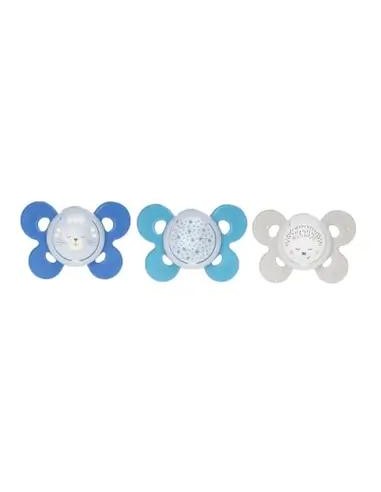 Chicco Pack 2 Chupetes Silicona Physio Comfort Lumino Niño 16-36 Meses