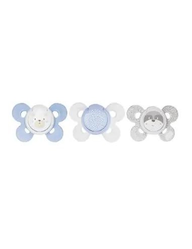 Chicco Pack 2 Chupetes Silicona Physio Comfort Niño 0-6 Meses