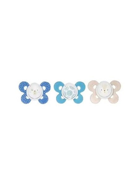 Chicco Pack 2 Chupetes Silicona Physio Comfort Niño 6-16 Meses