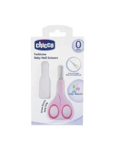 Chicco Tijeras Seguridad Uñas Recién Nacido Rosa 2