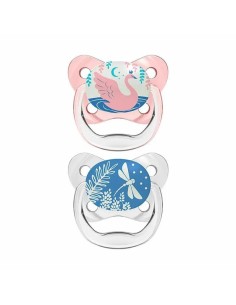 Chupete Prevent Nocturno T1 0-6 Meses Rosa