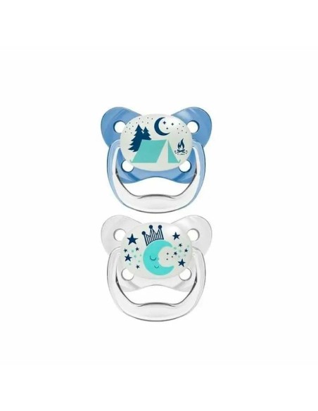 Chupete Prevent Nocturno T2 6-18 Meses Azul