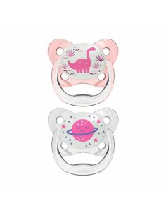 Chupete Prevent Nocturno T2 6-18 Meses Rosa 2