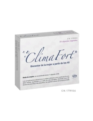 Climafort  Menopausia , 30 cápsulas