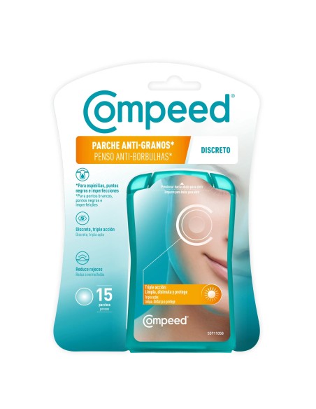 Compeed Anti-Granos Discreto, 15 unidades