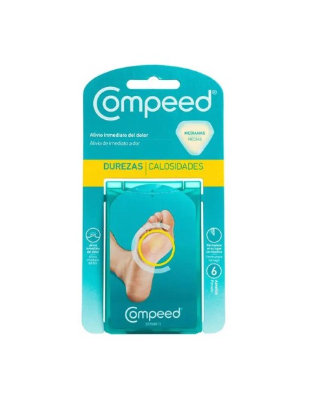 Compeed Apósito Durezas Grande 2 unidades