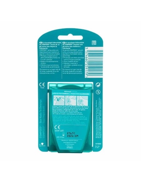 Compeed Apósito Durezas Grande 2 unidades