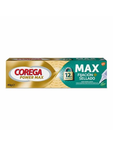 Corega crema fijadora para la prótesis sabor menta, 40 gr