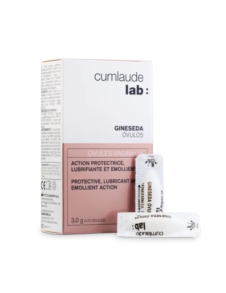 Cumlaude Lab Gineseda Ovulos Vaginales Protectores, 10 Unidades