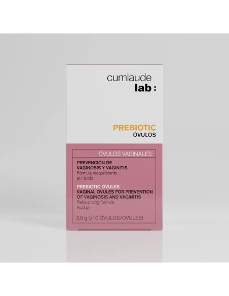 Cumlaude Lab Prebiotic, 10 Óvulos Vaginales