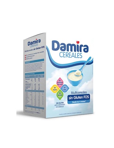 Damira Multicereales Sin Gluten Fos 600 gr