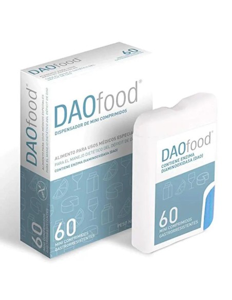 DAOFOOD Frasco Dispensador Mini 60 Comprimidos
