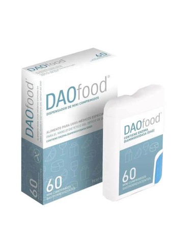 DAOFOOD Frasco Dispensador Mini 60 Comprimidos