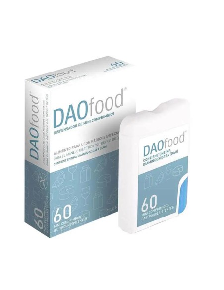 DAOFOOD Frasco Dispensador Mini 60 Comprimidos
