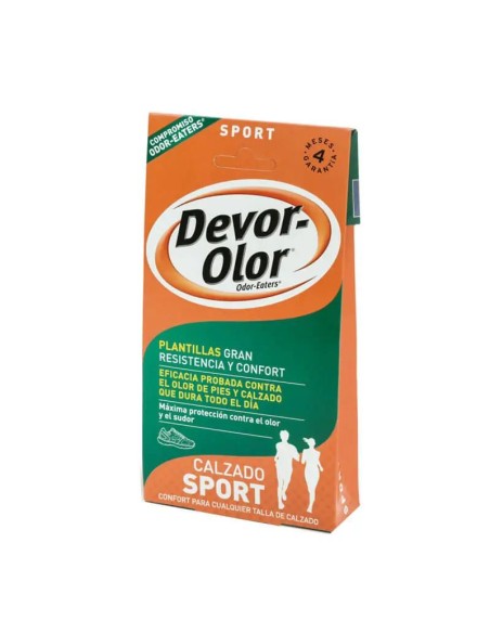 Devor-Olor Desodorante Plantilla Zapatillas Deportivas