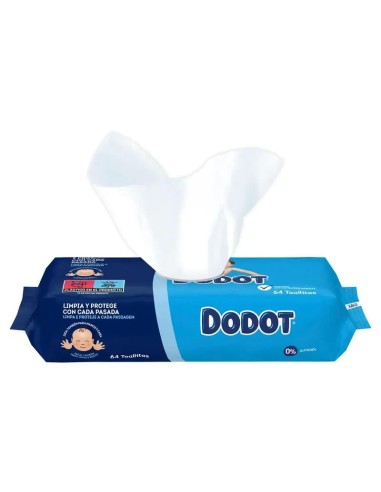 Dodot Toallitas Para Bebe 1 Paquete, 64 Toallitas