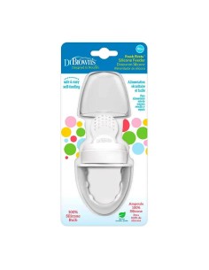 Dr.Brown's Alimentador Antiahogo de Silicona Gris 4M