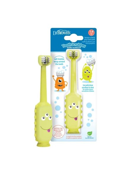 Dr.Brown'S Cepillo De Dientes De Monstruo Verde