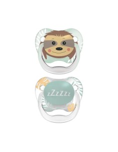 Dr.Brown'S Chupete Prevent Classic Animal Faces T2 6-18 Meses - Niña 2
