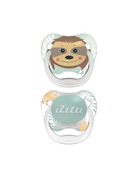 Dr.Brown'S Chupete Prevent Classic Animal Faces T2 6-18 Meses - Niña