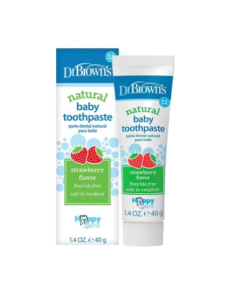 Dr.Brown's Pasta de Dientes Natural Fresa