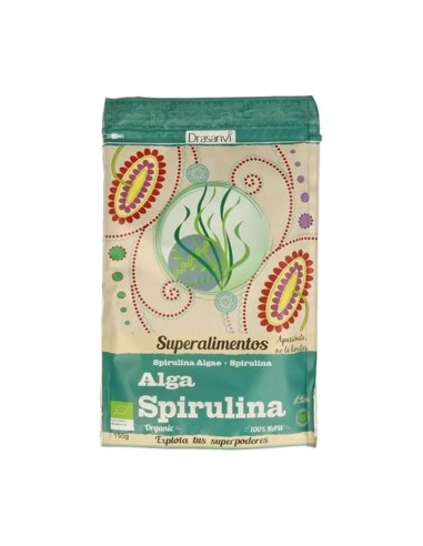 Drasanvi Alga Spirulina Superalimentos Bio 150Gr. Doypack