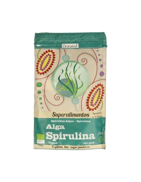 Drasanvi Alga Spirulina Superalimentos Bio 150Gr. Doypack