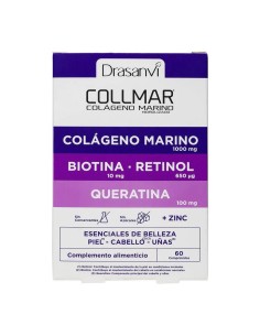 Drasanvi Cabello, Piel Y Uñas Collmar Esenciales Belleza, 60 comprimidos