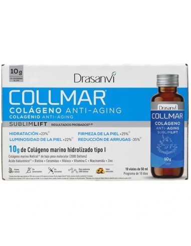 Drasanvi Collmar Colágeno Antiaging Sublimlift Bebible Melocoton, 10 X 50 Ml Viales
