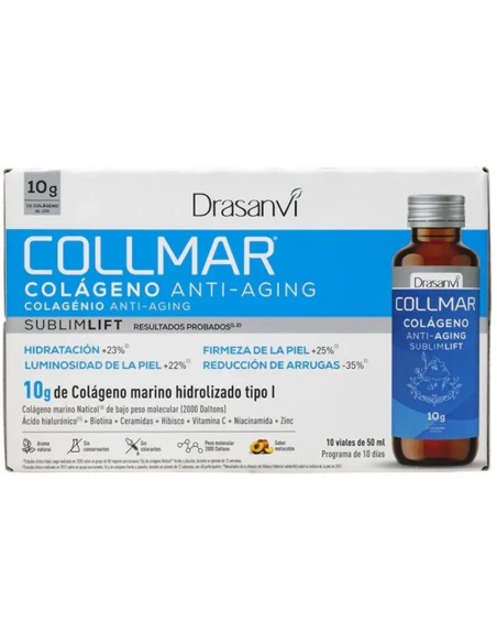 Drasanvi Collmar Colágeno Antiaging Sublimlift Bebible Melocoton, 10 X 50 Ml Viales