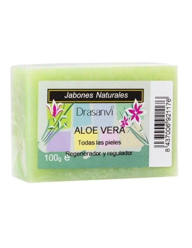 Drasanvi Jabon Aloe Vera, 100 gr