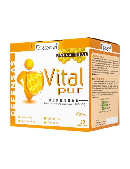 Drasanvi Vitalpur Defensas, 20x15 ml