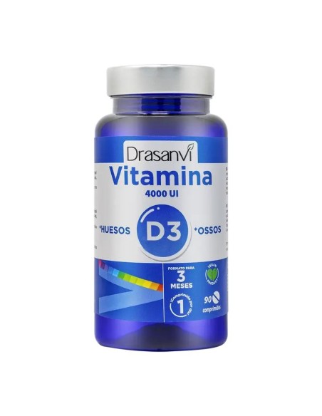 Drasanvi Vitamina D3 4000 Ui, 90 comprimidos