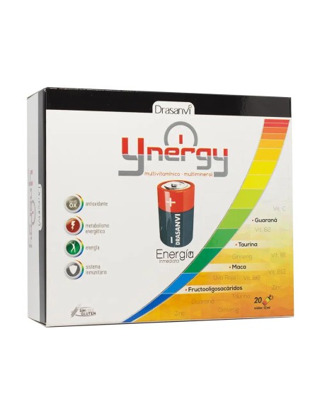 Drasanvi Ynergy Energia Inmediata, 20x15 ml