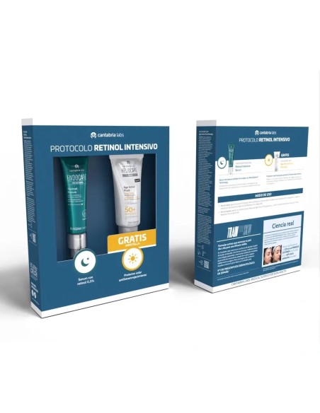Endocare Protocolo Retinol Intensivo Pack Dermatológico. 1 Minitalla Regalo Endocare Protocolo Retinol Intensivo Pack Dermatológico. 1 Minitalla Regalo