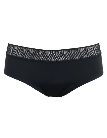 Enna Braga Menstrual Modern Hipster Noche - Flujo Abundante, Talla M, Negro