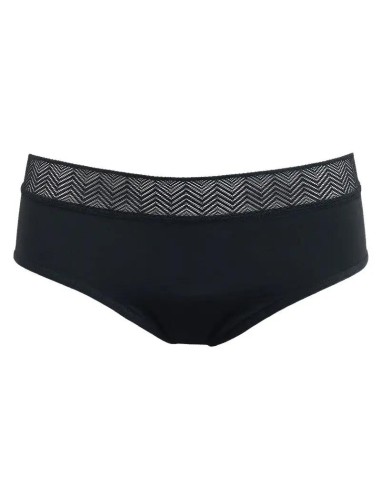 Enna Braga Menstrual Modern Hipster Noche - Flujo Abundante,Talla L, Negro