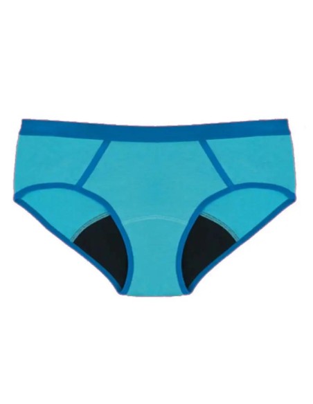 Enna Braga Menstrual Teens Sporty - Flujo Medio, 164 Cm, Azul