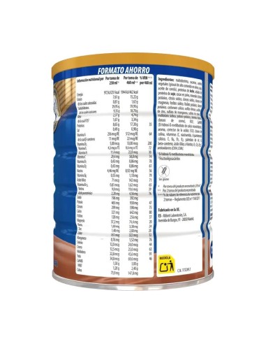 Ensure Nutrivigor Chocolate Lata 400 gr