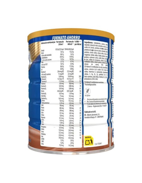 Ensure Nutrivigor Chocolate Lata 400 gr