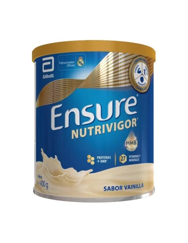 Ensure Nutrivigor Vainilla Lata 400 gr