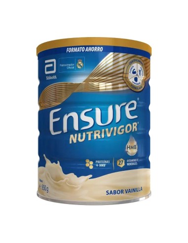Ensure Nutrivigor Vainilla Lata 850 gr
