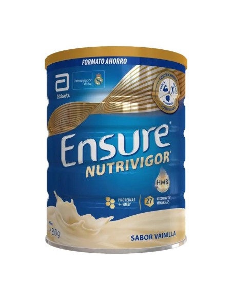 Ensure Nutrivigor Vainilla Lata 850 gr