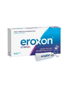 Eroxon Stimgel Gel Para Disfunción Eréctil, 4 tubos monodosis 2