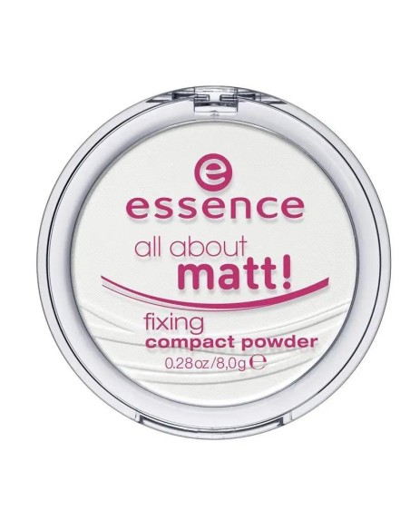 Essence All About Matt! Polvos Compactos Fijadores, 8 gr