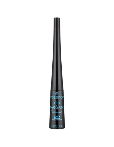 Essence Dip Eyeliner Resistente Al Agua 24H De Larga Duración 01, 3 ml