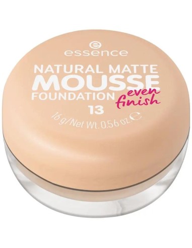 Essence Maquillaje En Mousse Natural Matte Mousse Foundation 13, 16 gr